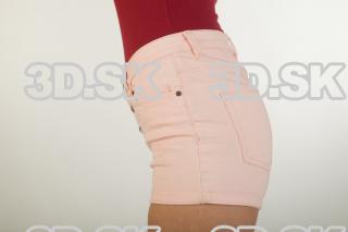 Pelvis pink shorts of Jean 0003